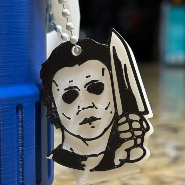 Michael Myers 3D Printed Can Holder Cooler - Image 3