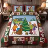 Scooby-Doo Christmas Quilt Bedding Set-THK135366