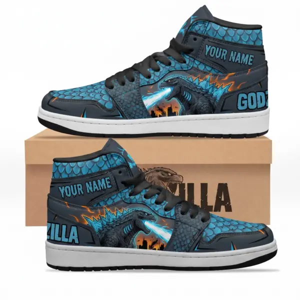 Personalized King of the Monsters Air Jordan High Top Shoes-THK135382