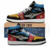 Personalized Star Trek Air Jordan High Top Shoes-THK135408