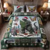 Godzilla Christmas Quilt Bedding Set-THK135369