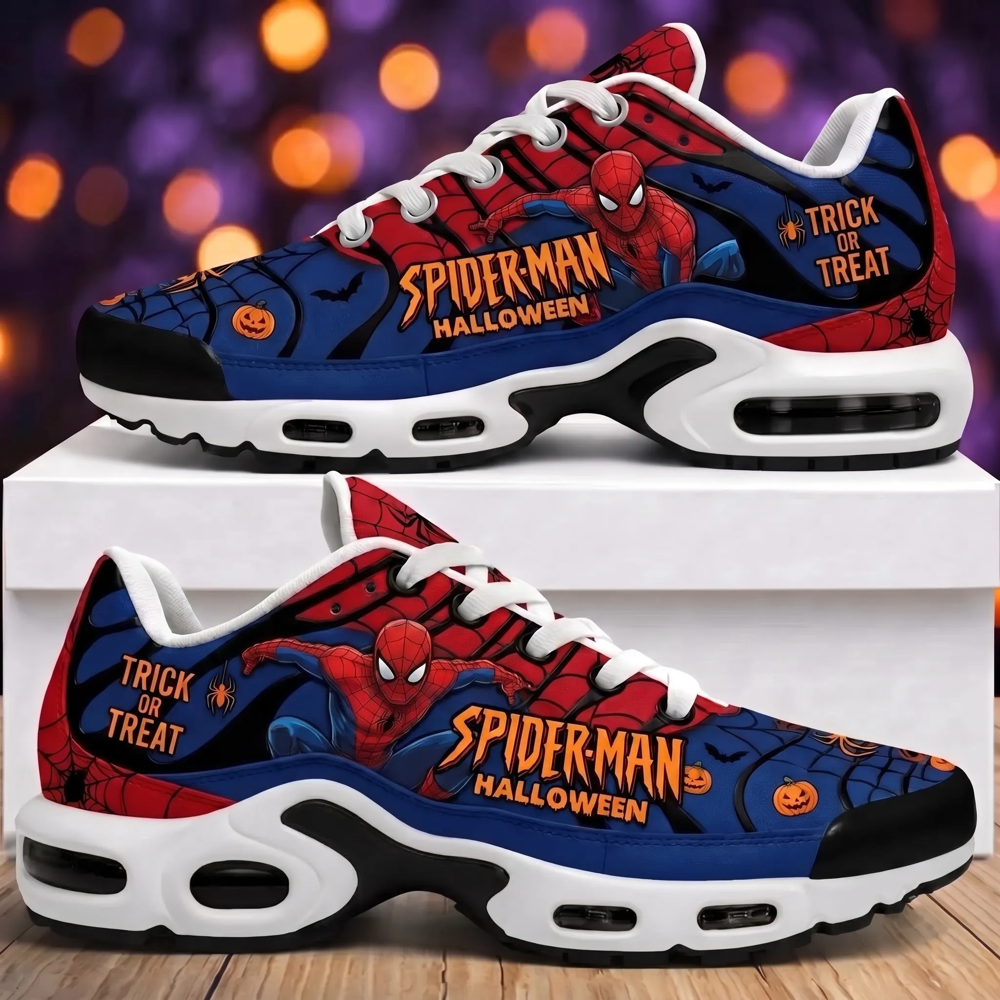 Spider-Man Halloween Air Max Shoes-THK134084