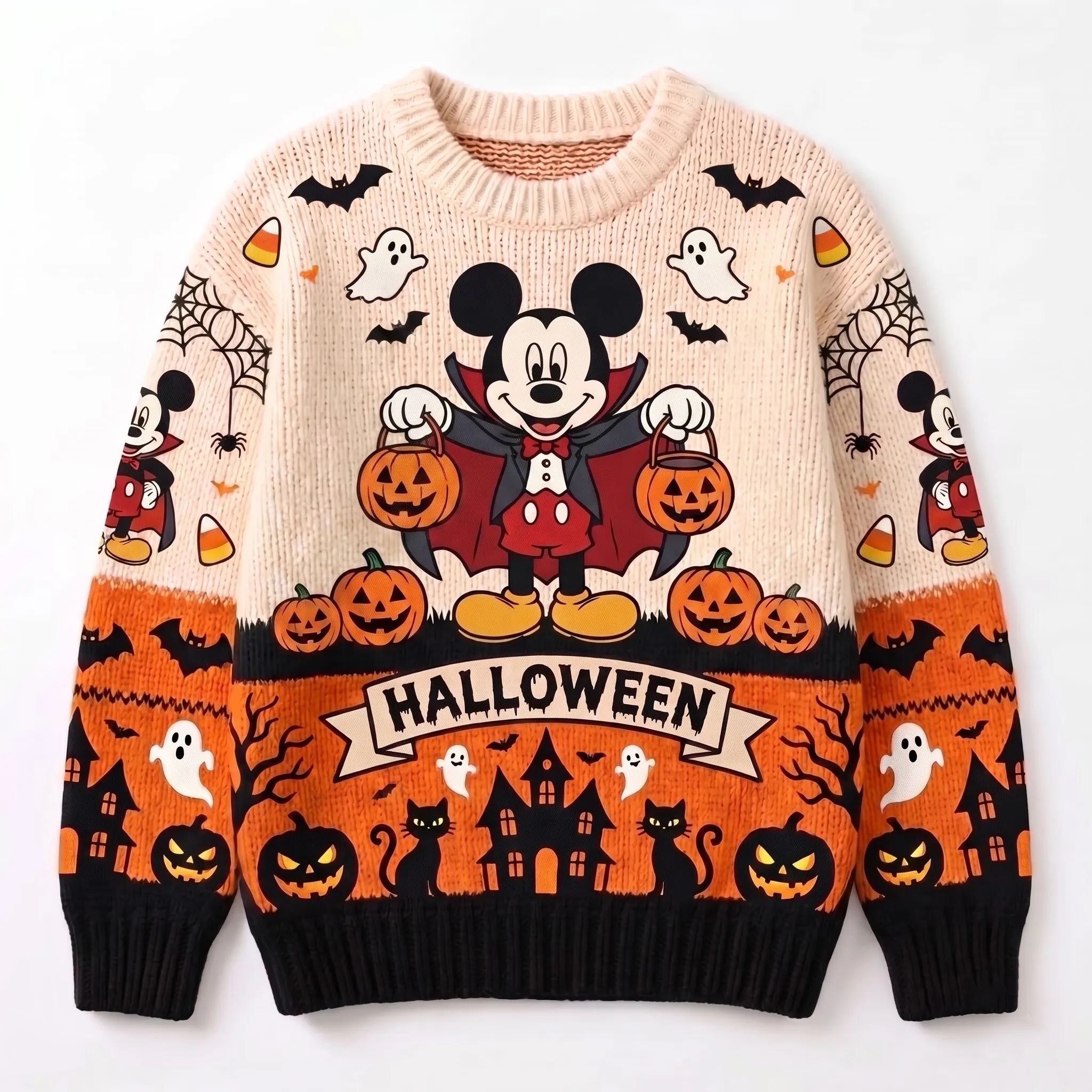Mickey Halloween Unisex Sweatshirt-THK134291