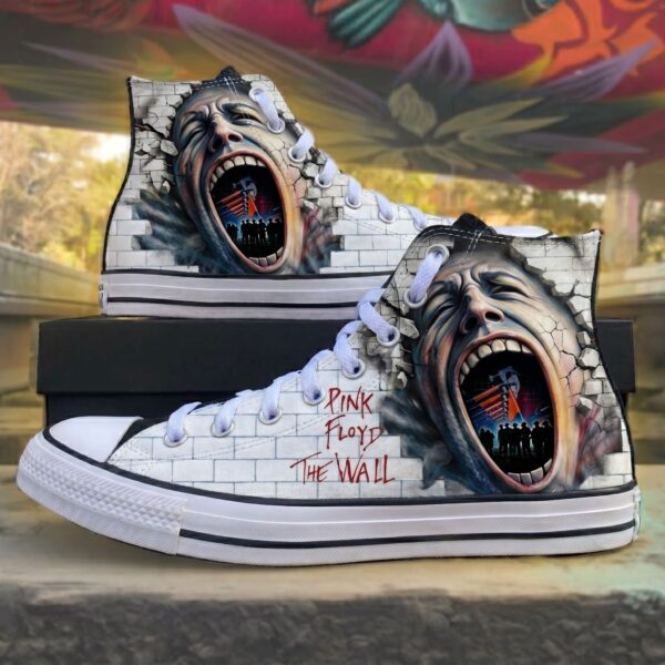 Pink Floyd Canvas Shoes-THK128742