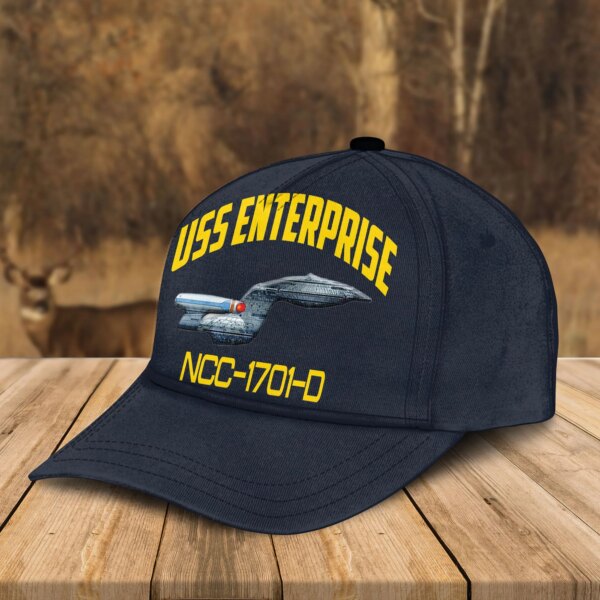 Alternative view of Star Trek Starship USS Enterprise (NCC-1701-D) Classic Cap