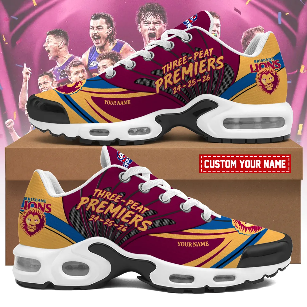 Personalized Brisbane Lions Air Max Shoes-THK136742