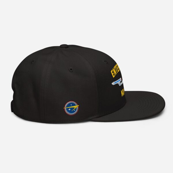 Enterprise NX-01 Embroidered Ship Snapback Hat - Image 7