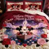 Personalized Mouse Quilt Bedding Set-THK136622