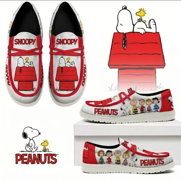 Snoopy Hey Dude Shoes-THK128594