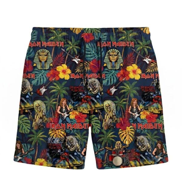 Alternative view of Iron Maiden Hawaiian Shirt-THK128384