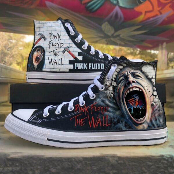 Pink Floyd Canvas Shoes-THK128743