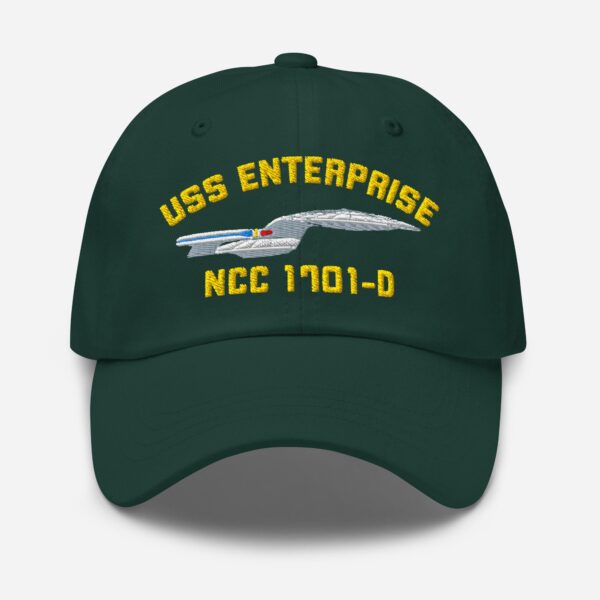 Premium Star Trek U.S.S Enterprise NCC-1701-D Embroidery Cap - Image 12