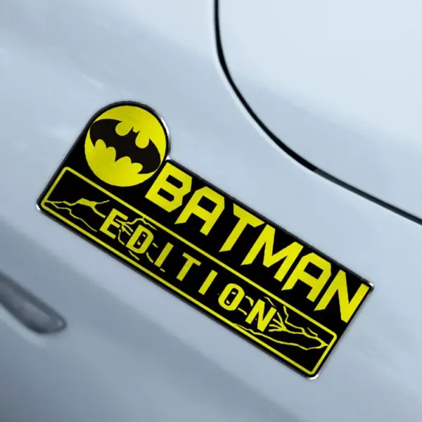 Batman Edition 3D Inlayed Car Name Badge - Image 3