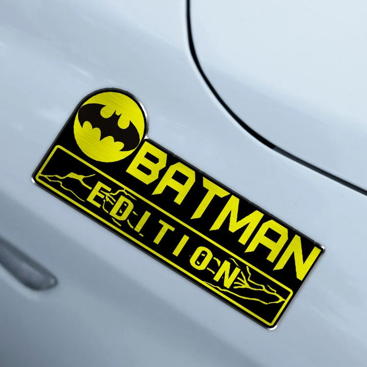 Batman Edition 3D Inlayed Car Name Badge - Image 3