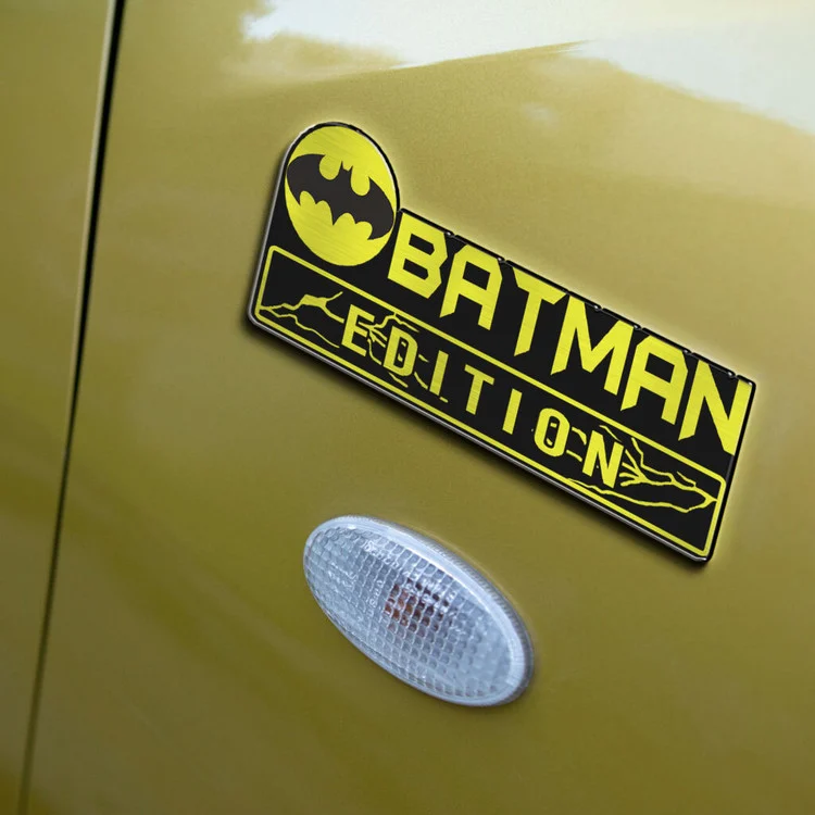 Batman Edition 3D Inlayed Car Name Badge - Image 4