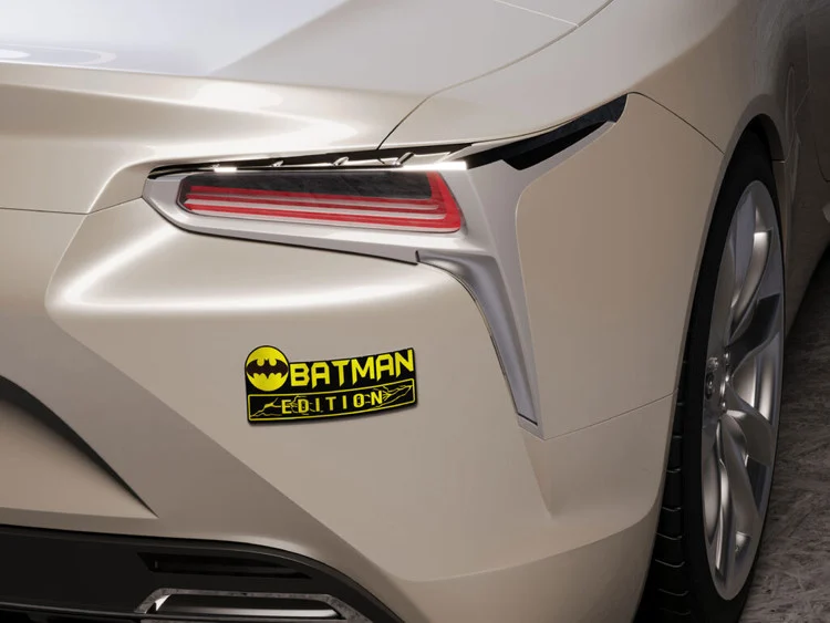Batman Edition 3D Inlayed Car Name Badge - Image 5