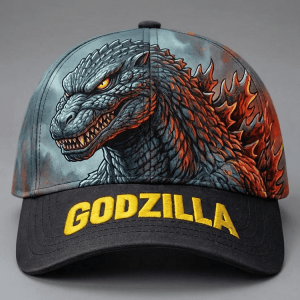 Godzilla Print Classic Cap -THK122159