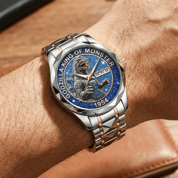 Alternative view of Godzilla Alloy Luxury Quartz Watch-THK122157