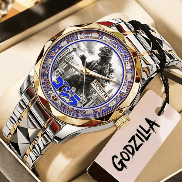 Godzilla Alloy Luxury Quartz Watch-THK122153