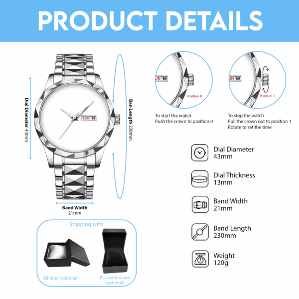 Godzilla Alloy Luxury Quartz Watch-THK122153 - Image 3