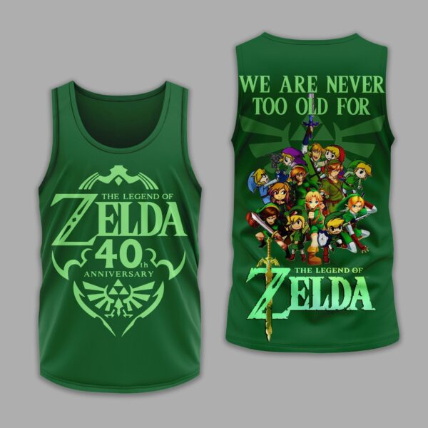 The Legend of Zelda 40th Anniversary 3D Apparel -THK122857 - Image 4