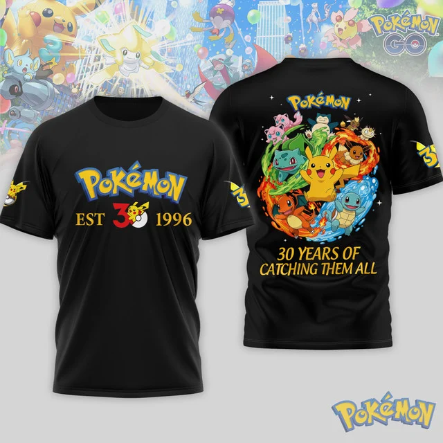 Premium Pokemon 3D Shirt