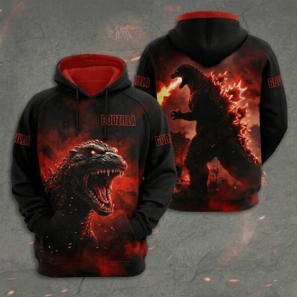 Alternative view of Godzilla 3D Apparel - THK123387