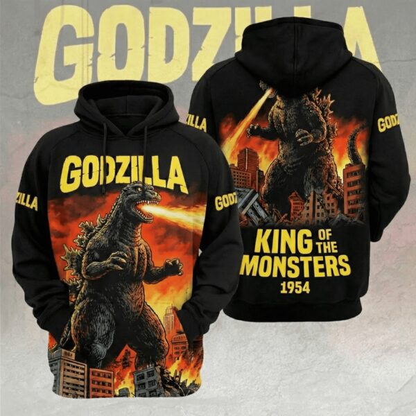Alternative view of Godzilla 3D Apparel - THK123382