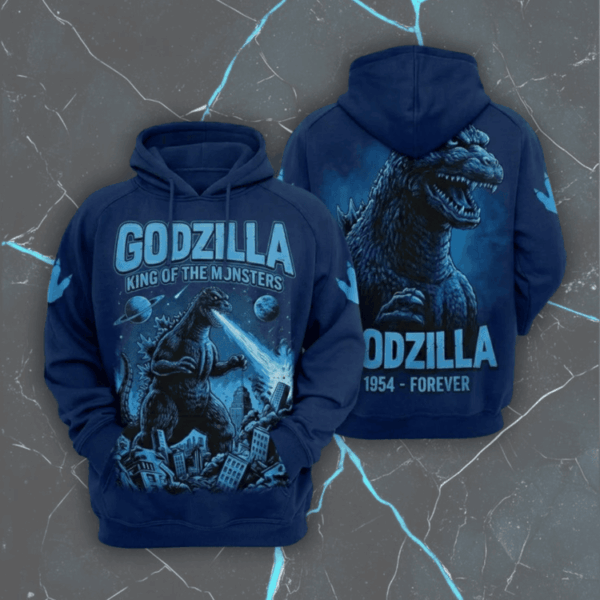 Alternative view of Godzilla 3D Apparel - THK123381