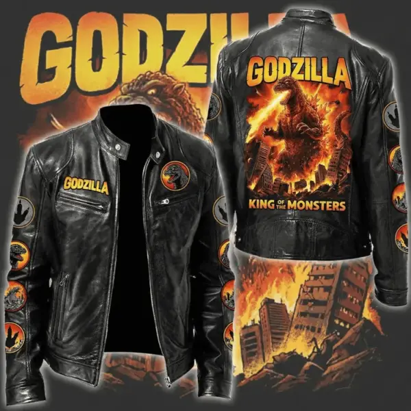 Godzilla Classic Leather Jacket - THK123491