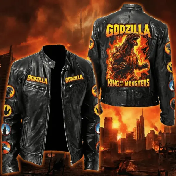 Godzilla Classic Leather Jacket - THK123487