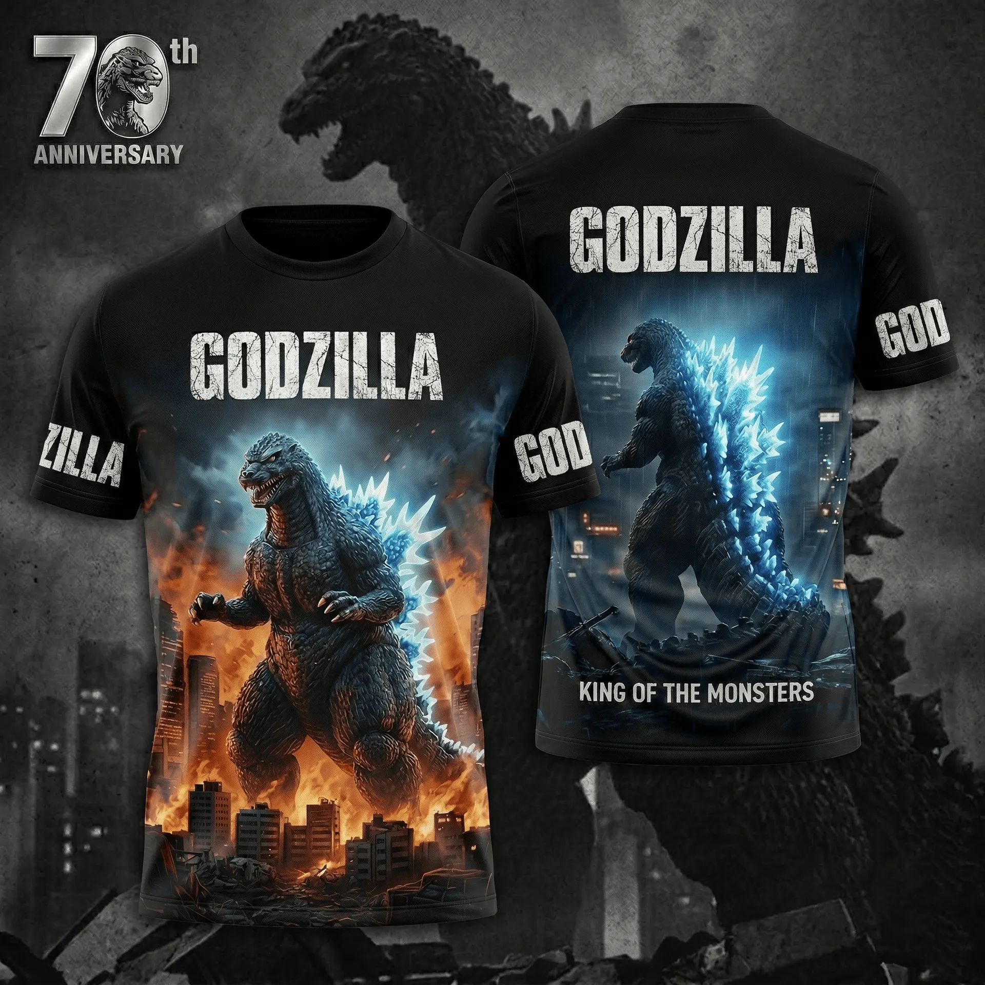 Godzilla 3D Apparel - THK124941