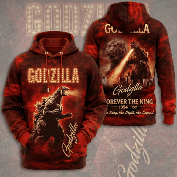 Alternative view of Godzilla 3D Apparel - THK124924