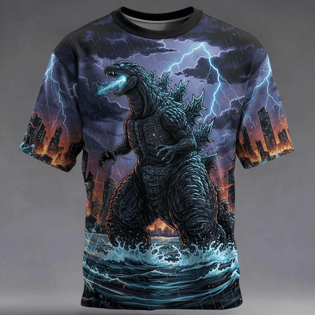 Godzilla 3D Apparel - THK124933