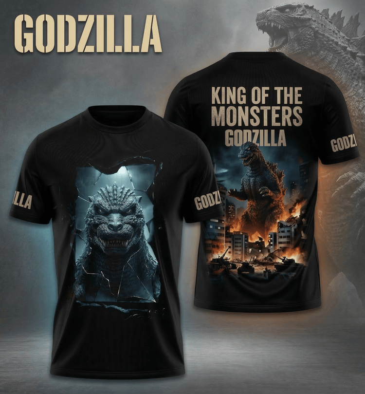 Godzilla 3D Apparel -THK125075