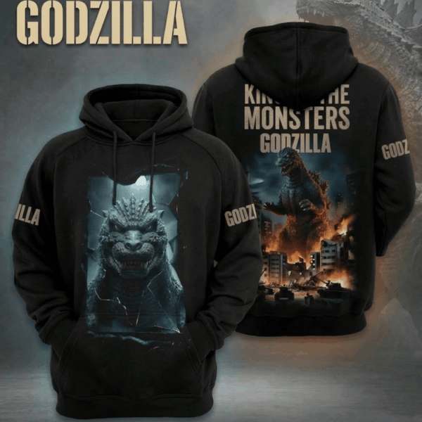 Alternative view of Godzilla 3D Apparel -THK125075