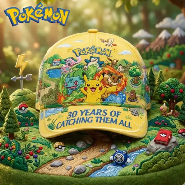 Alternative view of Premium Pokemon Classic Cap