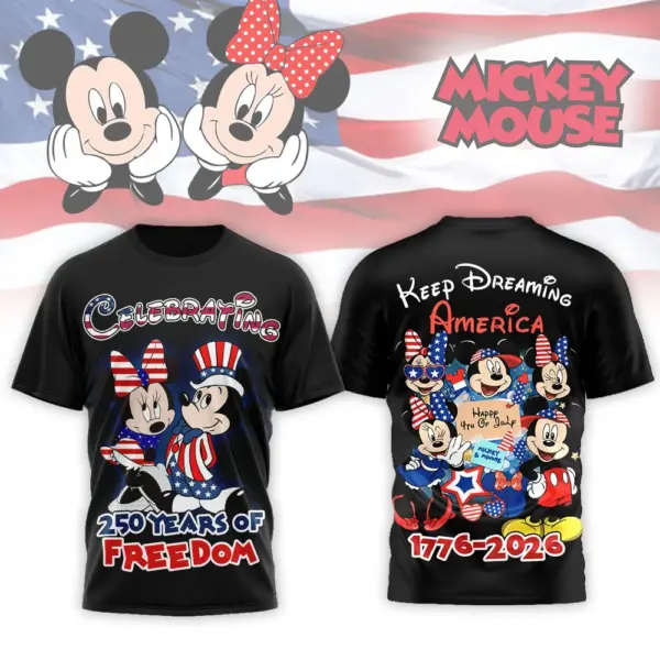 Premium Mickey 250 Years Of America 3D Apparel - THK125302 - Image 3