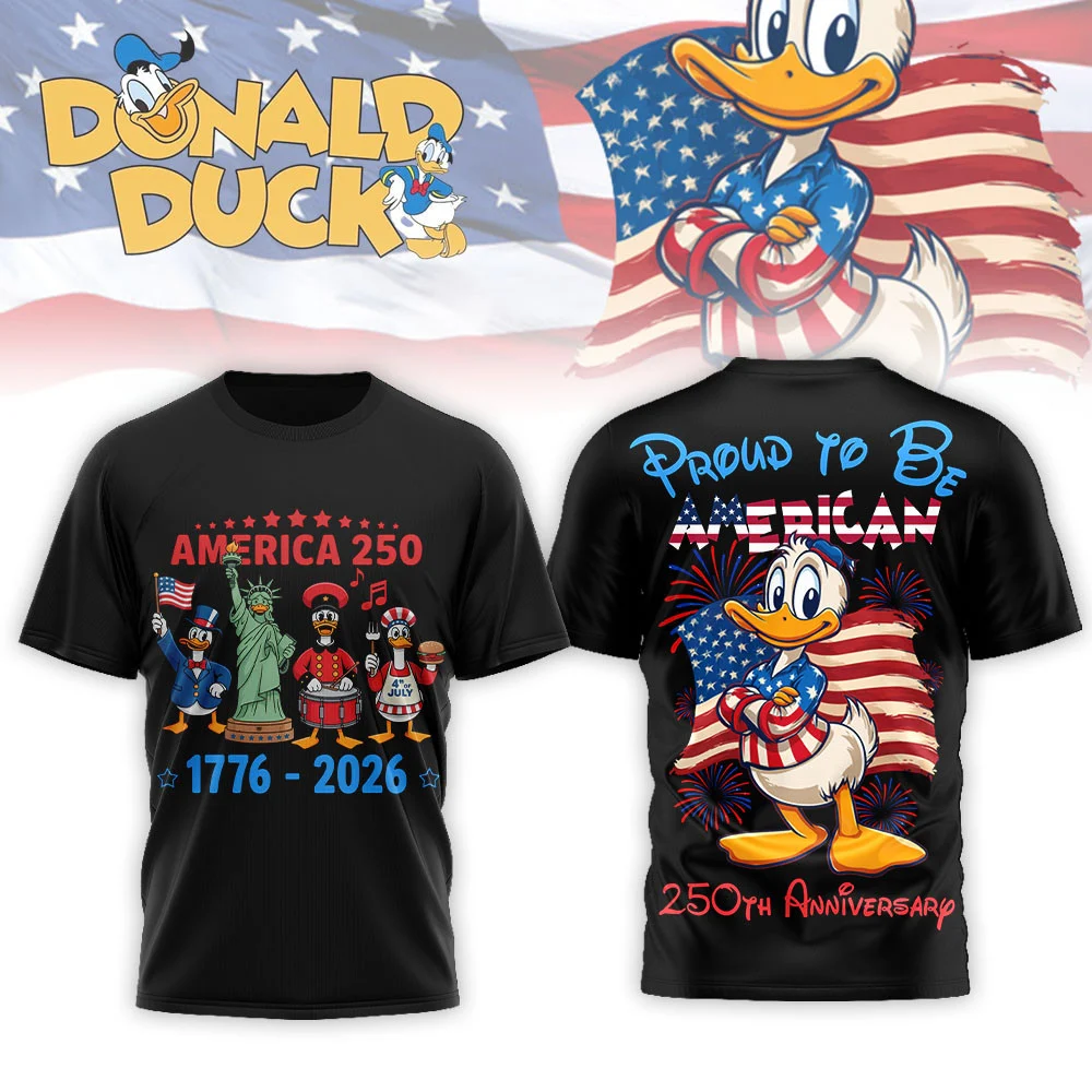 Premium Donald Duck 250 Years Of America 3D Apparel - Image 4