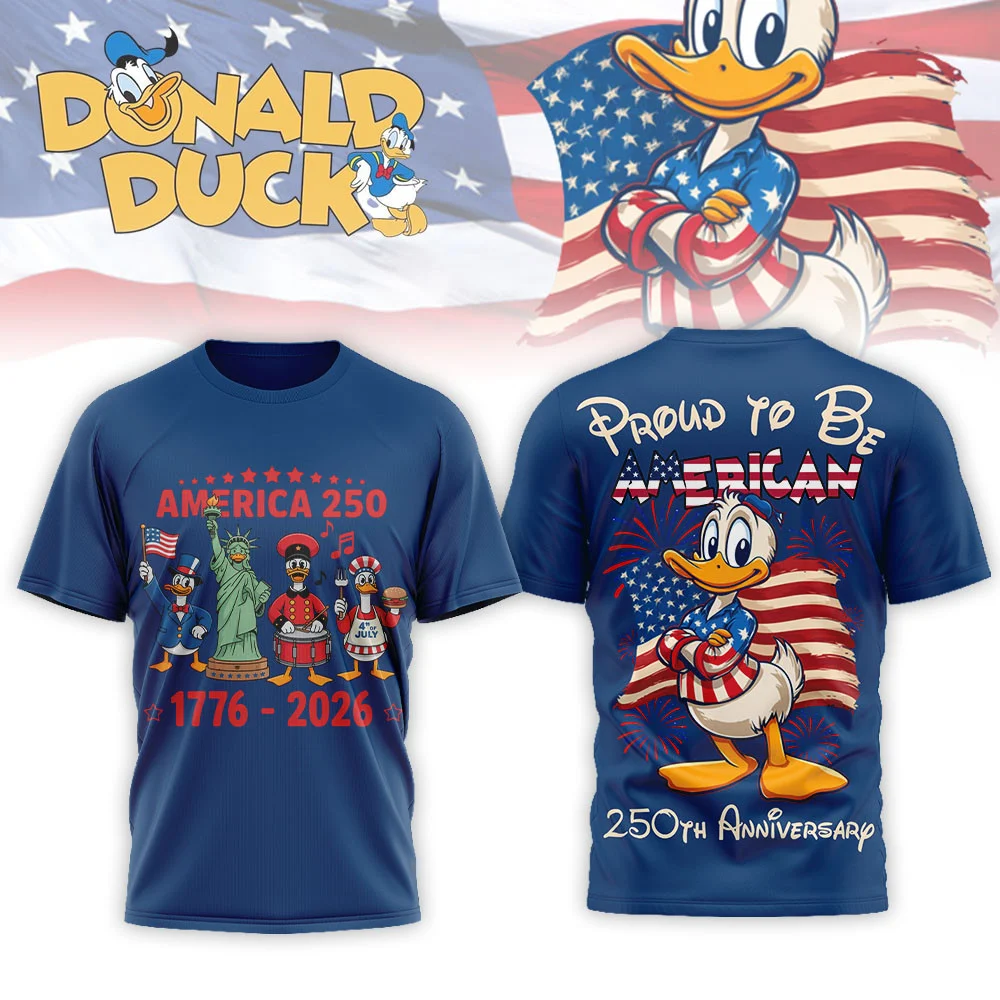 Premium Donald Duck 250 Years Of America 3D Apparel - Image 3