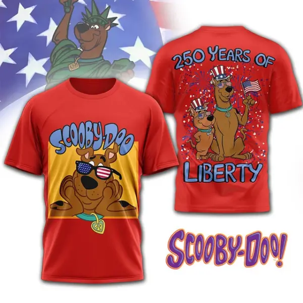 Premium Scooby-Doo 250 Years Of America 3D Apparel - THK125344 - Image 3