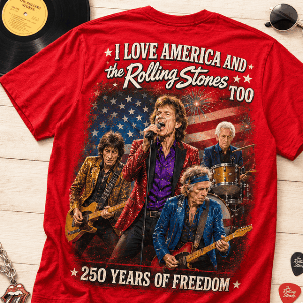 Premium The Rolling Stones 250 Years Of Freedom 3D Shirt -THK129833 - Image 3
