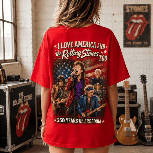 Premium The Rolling Stones 250 Years Of Freedom 3D Shirt -THK129833 - Image 4