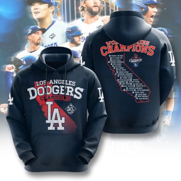 Los Angeles Dodgers 3D Apparel – THK117253 - Image 2