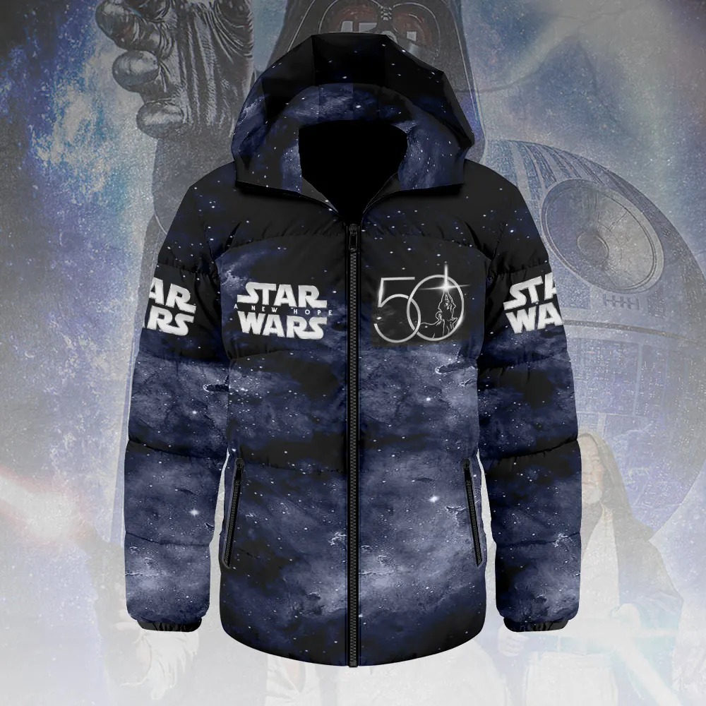 Star Wars 50th Anniversary Waterproof Thickened Down Jacket - Image 2