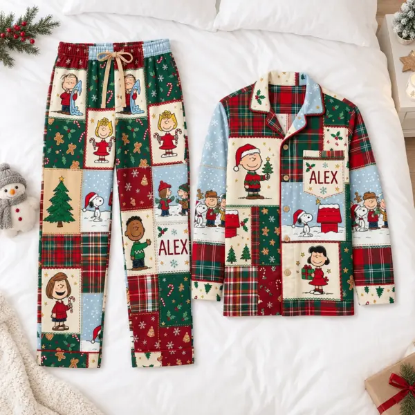 Personalized Snoopy Pajama Set-THK136164
