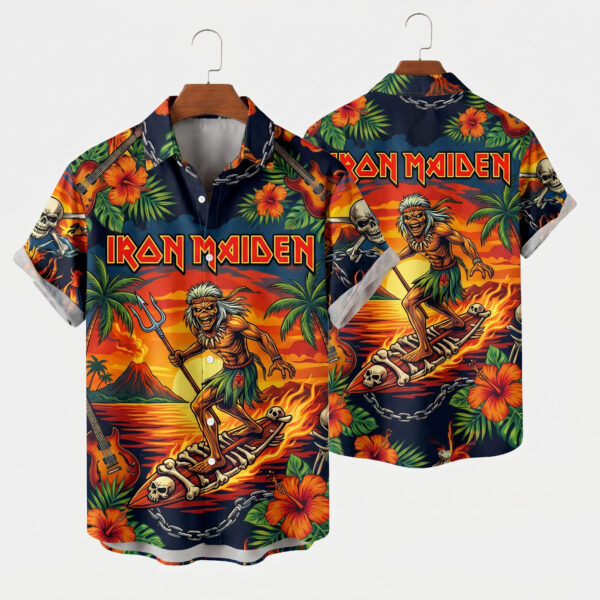 Iron Maiden Hawaiian Shirt