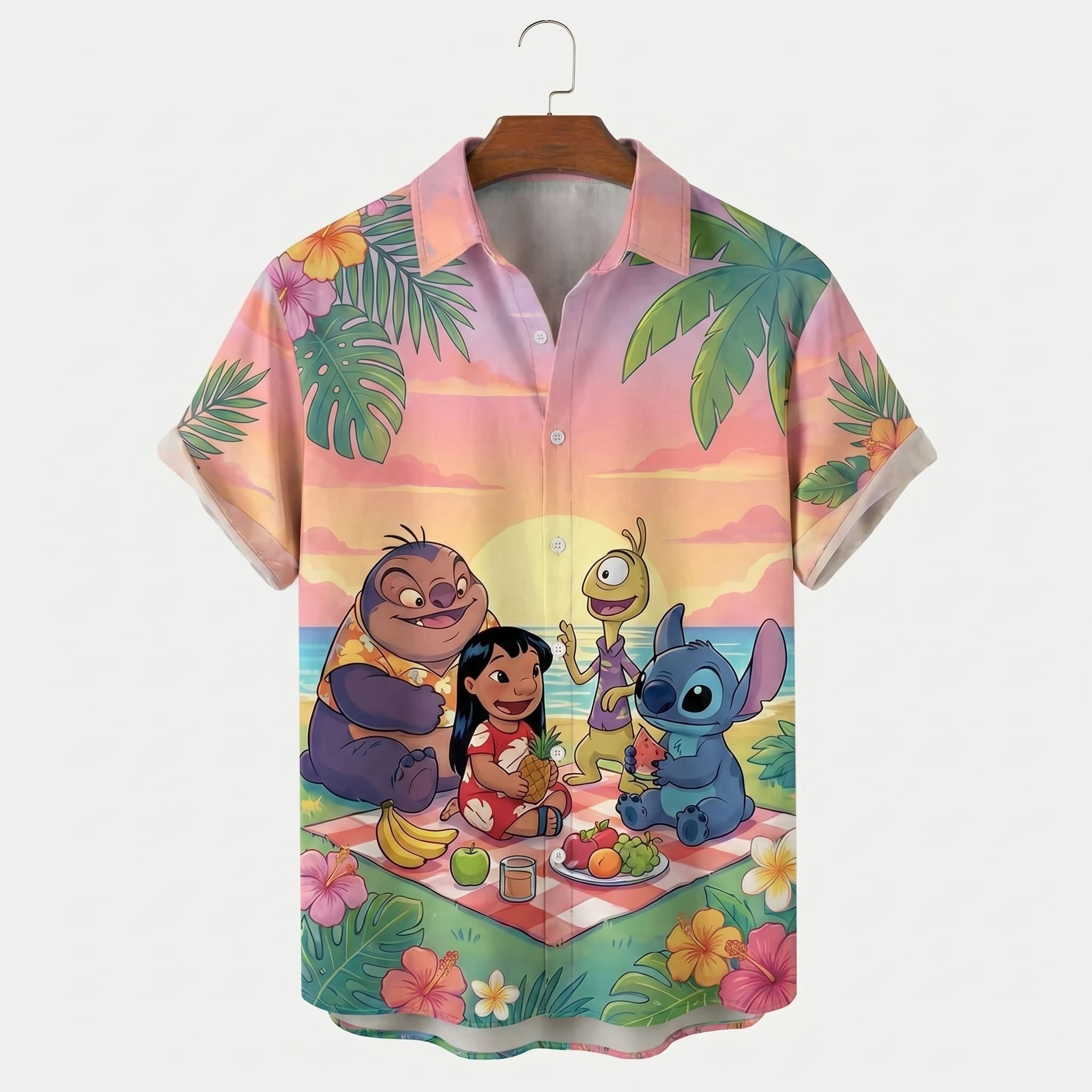 Lilo & Stitch Hawaiian Shirt - THK127963
