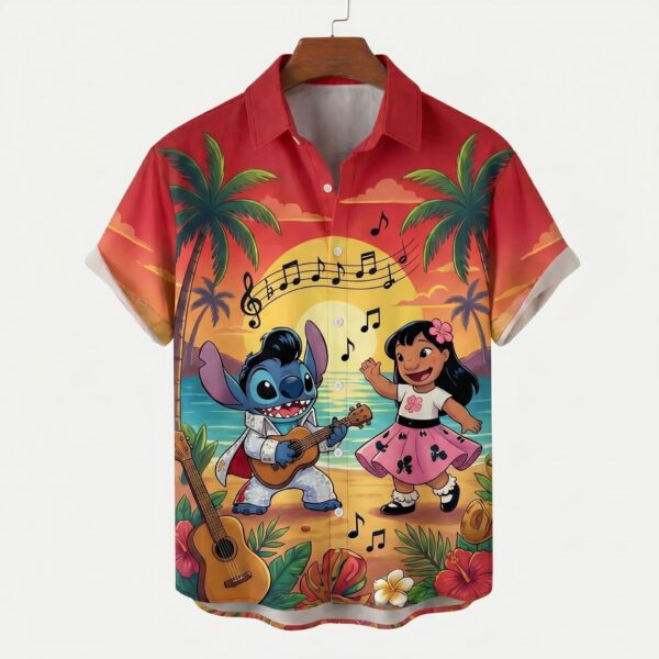 Lilo & Stitch Hawaiian Shirt - THK127965