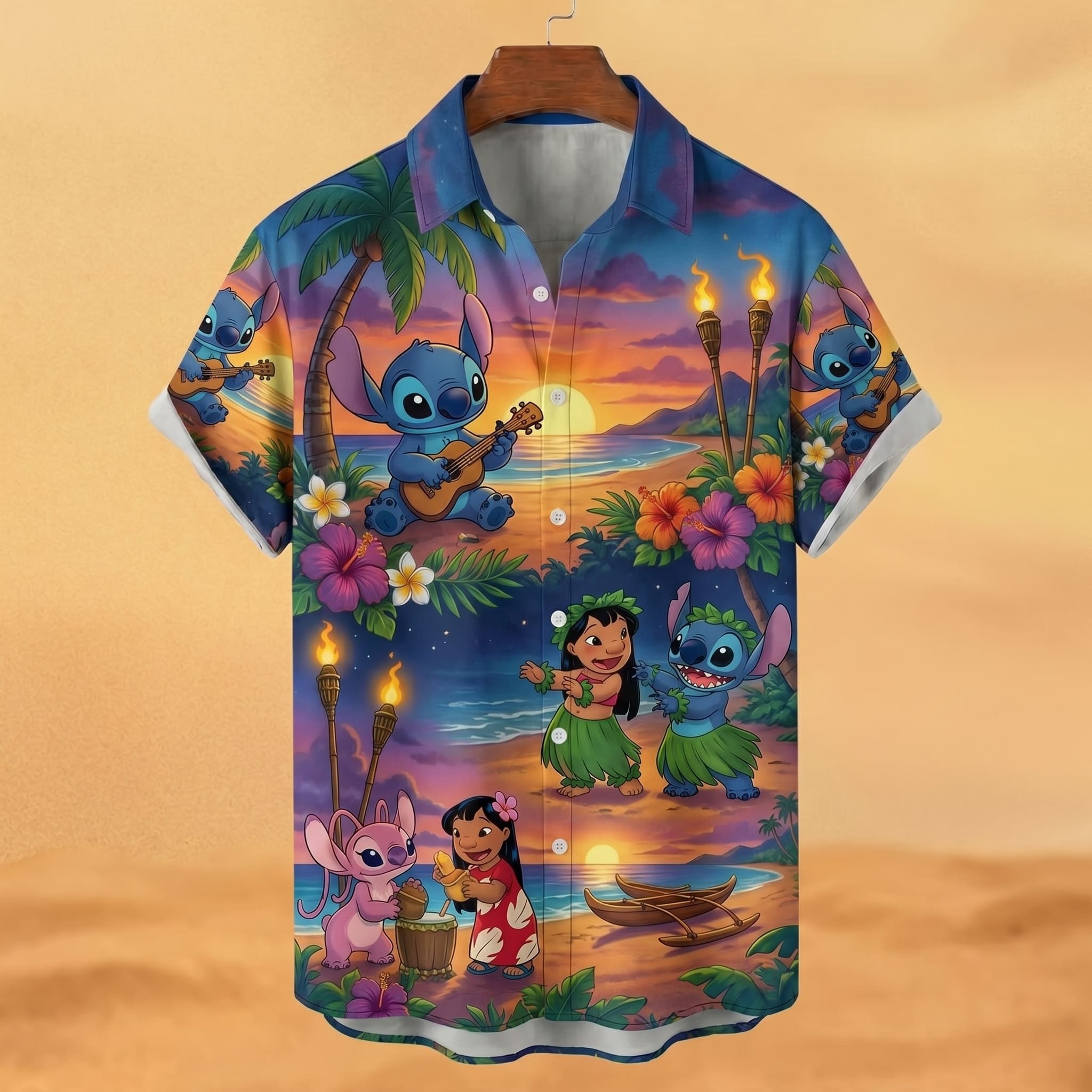 Lilo & Stitch Hawaiian Shirt - THK127967